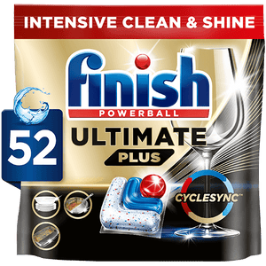 Finish Ultimate Plus Dishwasher Detergent 52 Tablets Regular