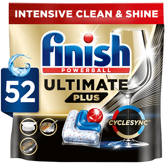 Finish Ultimate Plus Dishwasher Detergent 52 Tablets Regular